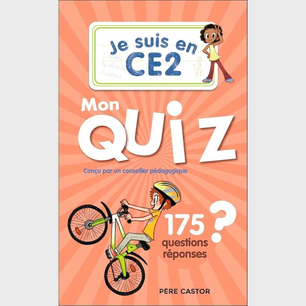 Sách tiếng Pháp - Je Suis En Ce2 - Mon Quiz