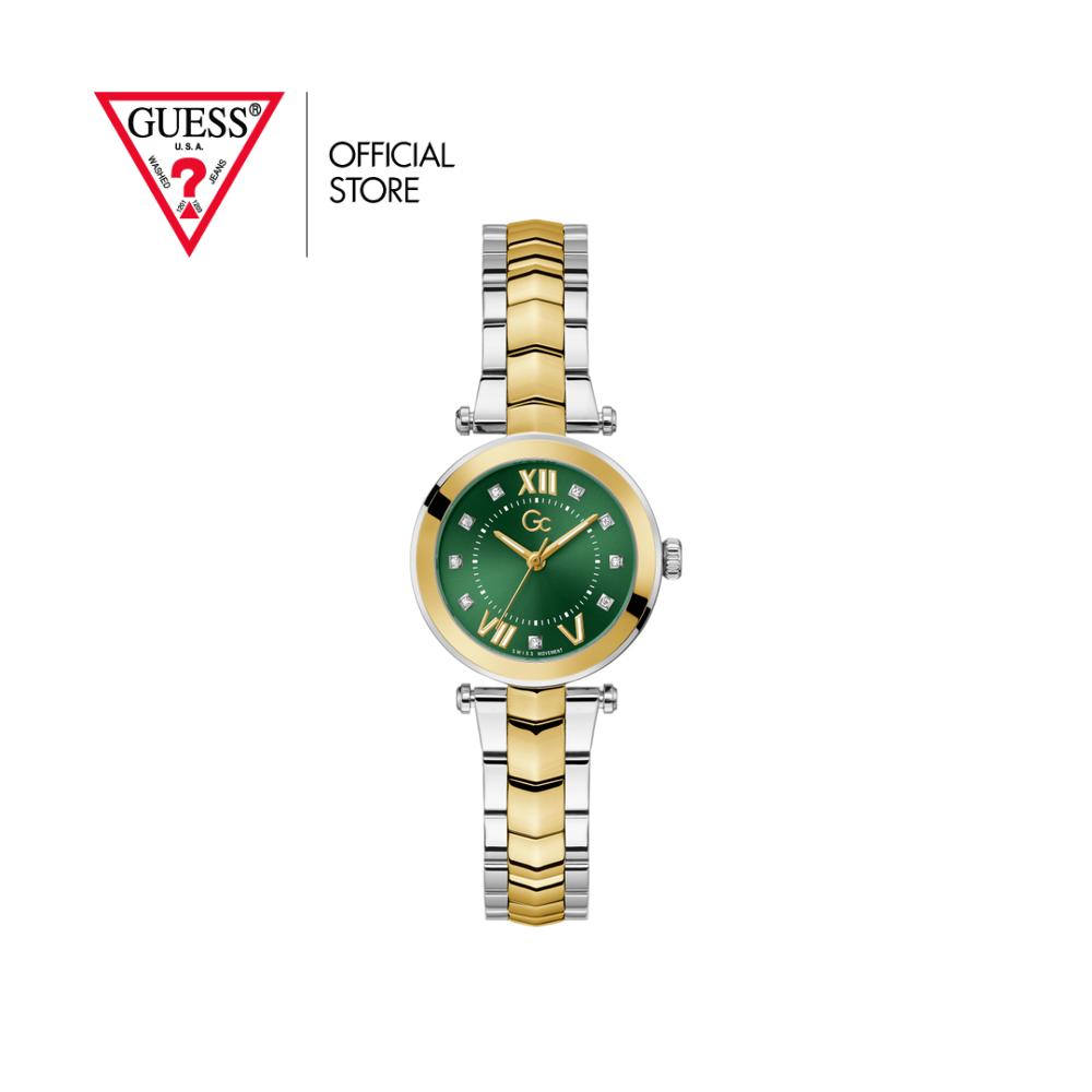 GUESS นาฬิกาข้อมือ รุ่น Gc Illusion Y93007L9 สีเงิน & สีทอง ราคา 11,130 บาท*ส่งฟรี