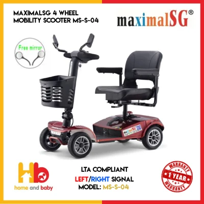 MaximalSG 4 Wheel Mobility Scooter MS-S-04