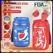 Coca-Cola Vacuum Insulated Stainless Steel Coffee Mug with Handle