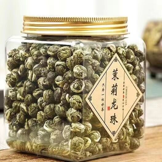 Jasmine Pearl Tea - Jasmine Dragon Pearls Green Tea with Delightful Aroma 125g ราคา 227 บาท*ส่งฟรี