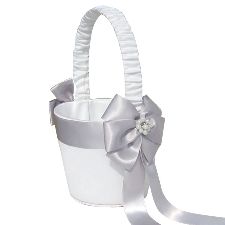 -A Giảm Giá Nóng AliExpress   Giỏ Hoa Đính Cườm Bạc   Giỏ Hoa Trẻ Em   Bán Buôn Đồ Cưới   Xuất Khẩu Sang Châu Âu Và Châu Mỹ