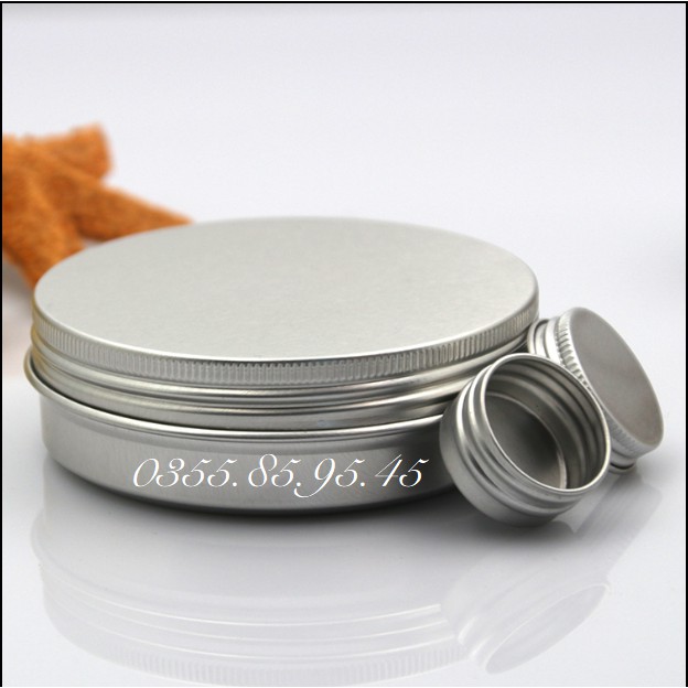Hũ nhôm tròn 100g / 150g / 200g