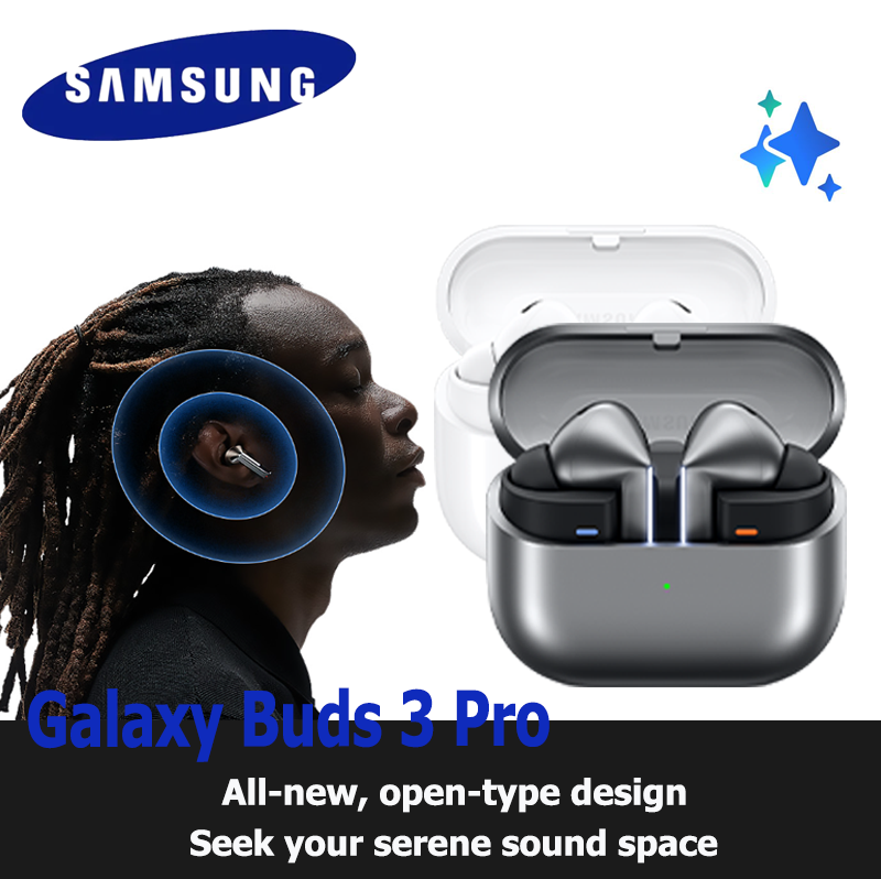 Samsung Galaxy buds3 pro wireless 5.3 Bluetooth earphone HiFi earphone noise reduction with microphone ราคา 499 บาท*ส่งฟรี