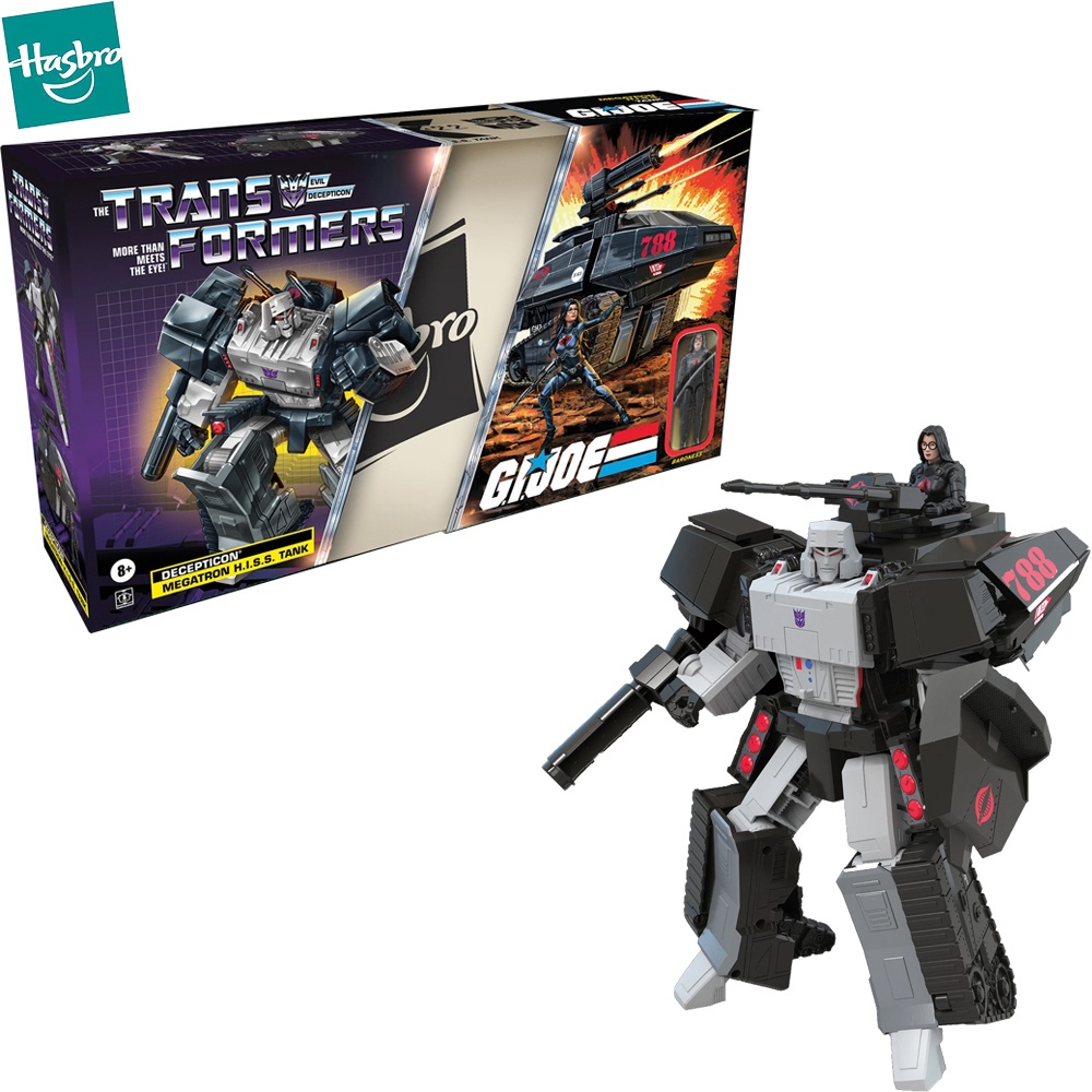 barang kualiti Hasbro Transformers Collaborative G.i. Joe Mash-Up, Megatron H.i.s.s. Tank and Baroness Action Figure hadiah ราคา 2,510 บาท*ส่งฟรี