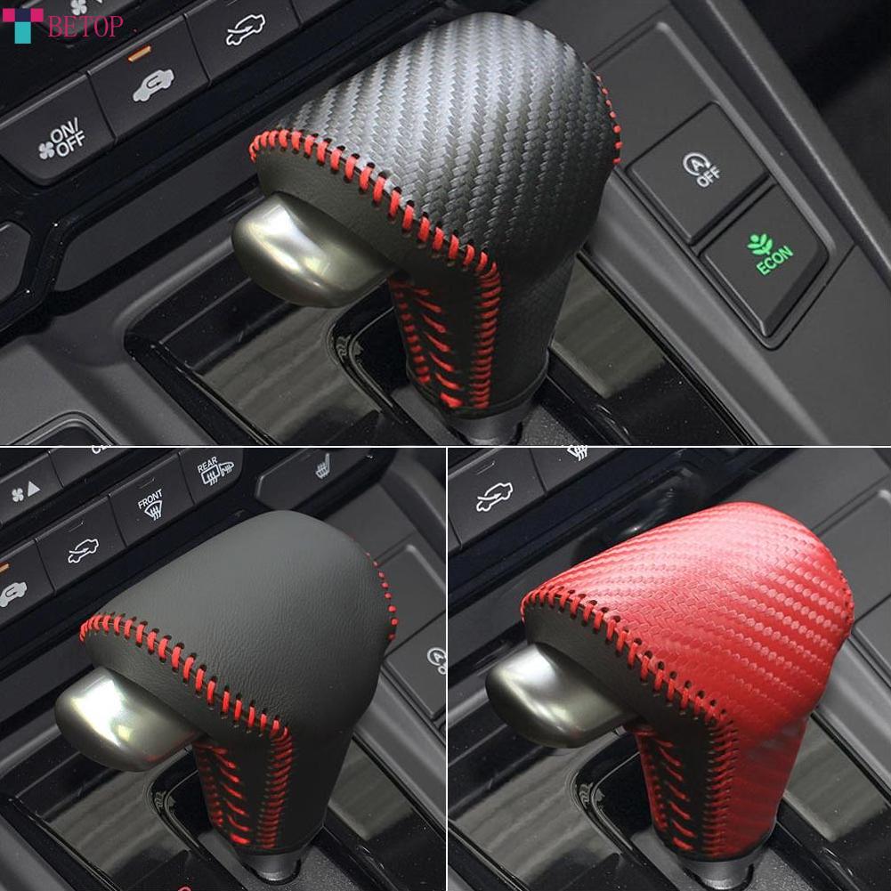 BETOP Car Gear Leather Gear Shift Knob Head Cover Interior Accessories for Honda CRV 2017-2022 ราคา 97 บาท*ส่งฟรี