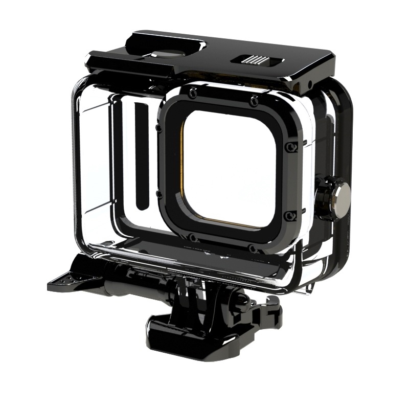 For Gopro 9 10 11 12 Accessories Case Waterproof Housing Diving 45M Protective Protector Mount Shell For Go pro Hero 9 10 Black