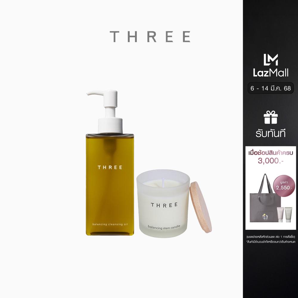 THREE Aromatic Balancing Set ทรี อโรมาติก บาลานซิ่ง เซต ราคา 1,900 บาท*ส่งฟรี