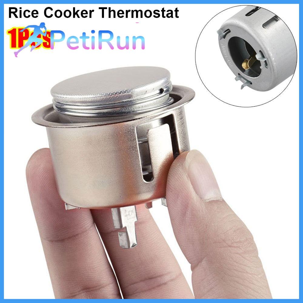 PETIRUN 1Pcs Kiểm soát nhiệt độ Bộ điều nhiệt nồi cơm điện Thép từ tính Tròn điều nhiệt Bộ giới hạn nhiệt độ Phụ tùng công tắc nhiệt