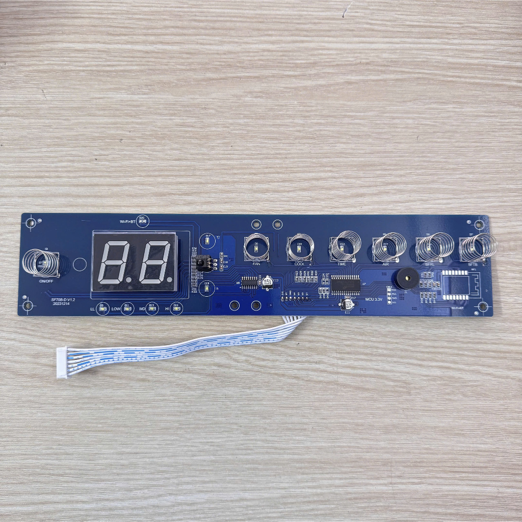 Bảng mạch nguồn + Khiển quạt điều hòa Daikiosan DM104- Hàng Chính Hãng