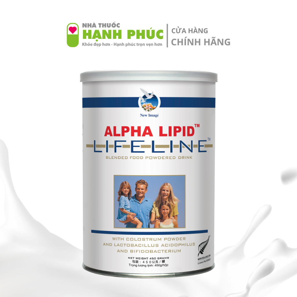 [CHÍNH HÃNG] Sữa Non Alpha Lipid Lifeline Chính Hãng Từ New Zealand 450g