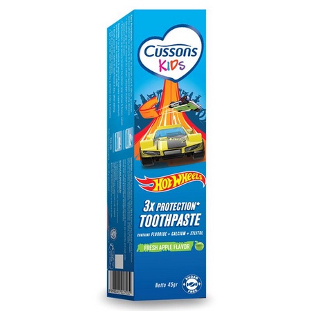 [GJK] Cussons Kids Toothpaste 3x Protection 45gr / Odol Pasta Gigi Cussons Kids 45g
