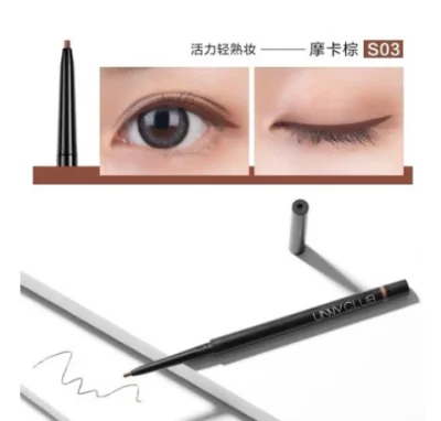 Korea unny eyeliner gel pen liquid pen slim waterproof non-smudge easy to color beginners long-lasting black brown