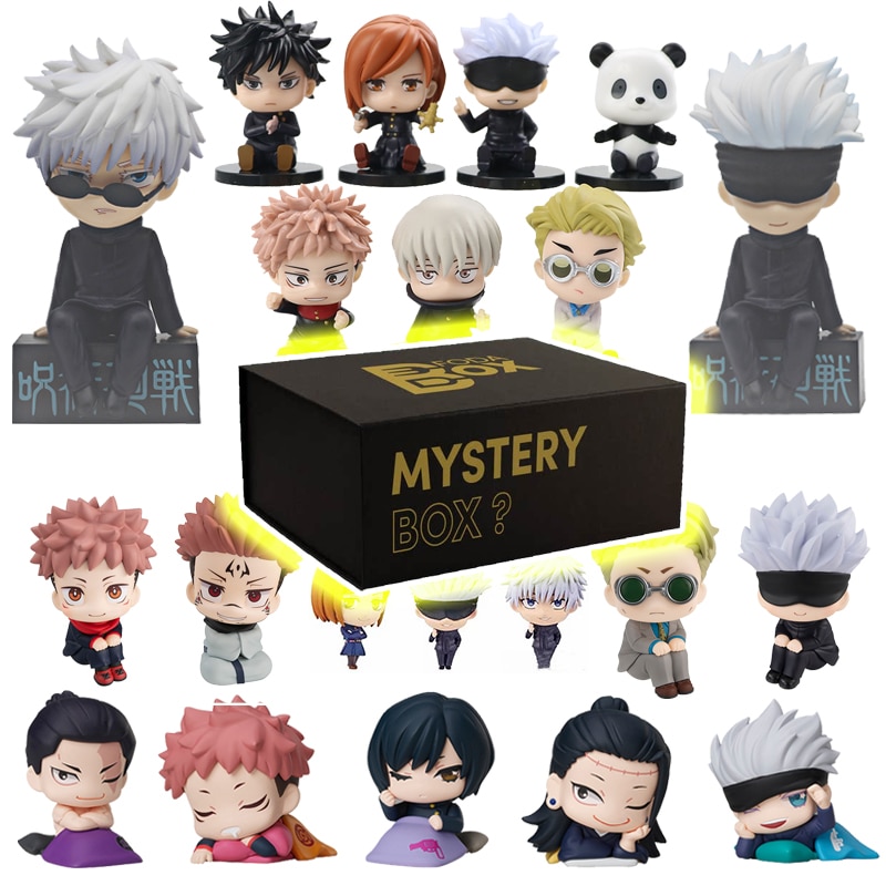 Jujutsu Kaisen Mystery Box Blind Box Anime Lucky Box Figure Modal Gojo Satoru Toy Random 1 Pcs Cute Small Figure Animer Gift