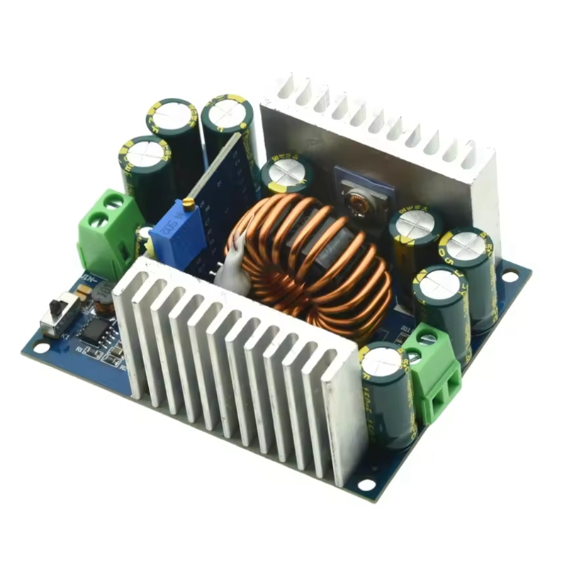 Compact 500W 18A DC-DC Buck Converter Module, Adjustable Power Supply for Voltage Regulation, 12-95V