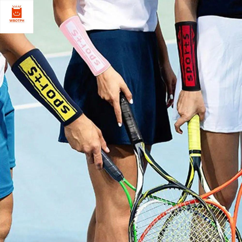 WBOTPH 1pair Cầu lông bóng chuyền Tay áo bảo vệ cánh tay Thấm mồ hôi Nylon Tay áo nén Chạy Bộ Thoải mái Tay áo thể thao Nam Nữ