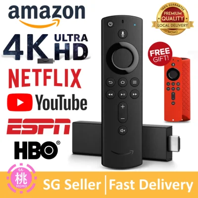 Amazon Fire TV Stick 4K with Alexa Voice Remote, streaming media player