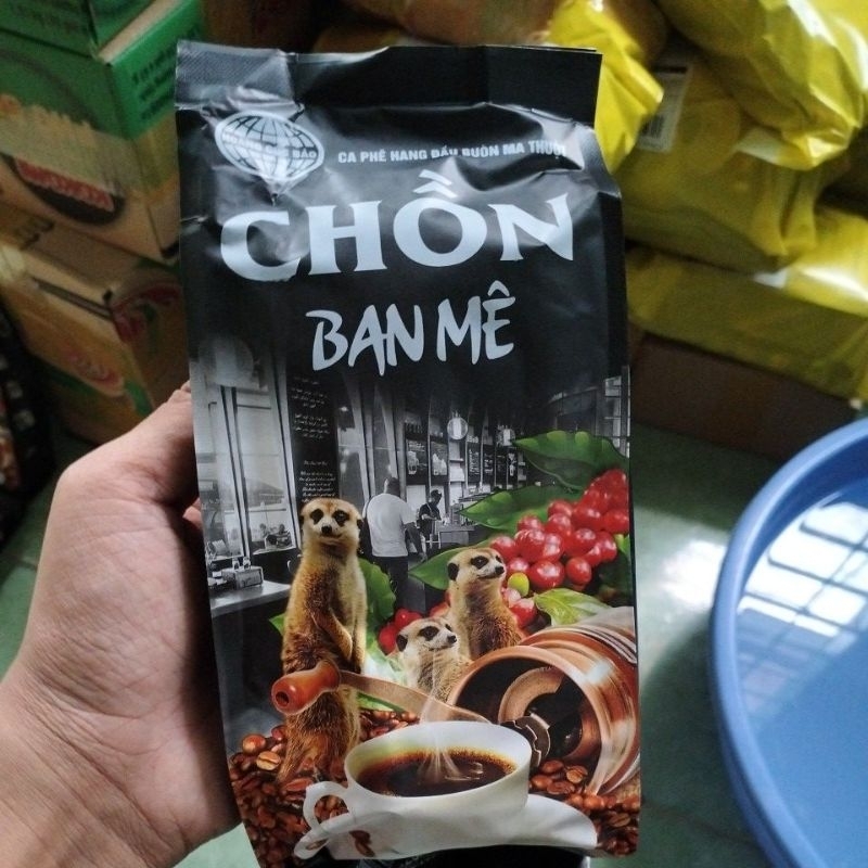 CÀ PHÊ CHỒN BAN MÊ - UỐNG LÀ MÊ ( CHỒN ĐEN) BỘT PHA PHIN