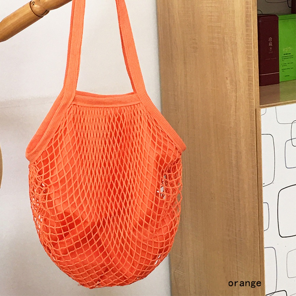 TEENIE WEENIE SPORTS Bông Túi mua sắm Di động Dây lưới Túi lưới trái cây rau củ Nhẹ Thoáng khí Túi xách tay ngắn Mua sắm - 3