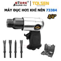 Máy đục hơi TOLSEN 73384 búa khí nén 150mm máy đục rung hơi khí nén khắc phục nồi côn và báng sau xe ga kẹt cứng