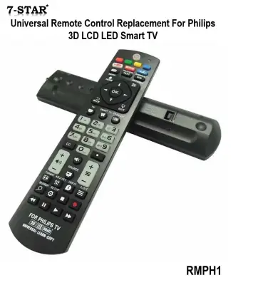 PHILIPS TV Remote Control Universal Plug & Play for all LCD LED TV REMOTE CONTROL with Smart TV Functions, Netflix, YouTube