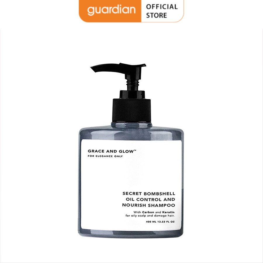Dầu Gội Kiềm Dầu Grace And Glow Secret Bombshell Anti Oil And Repair Solution Shampoo 400ml
