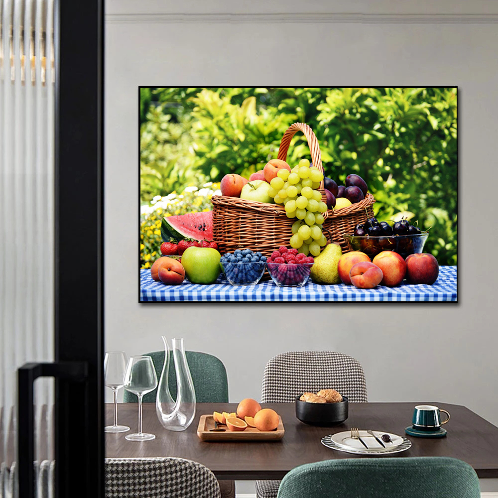 Buy Wall Pictures Vegetable And Fruits Online at a Better Price