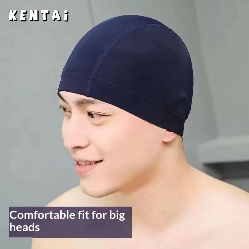 KENTAI หมวกว่ายน้ำยืดหยุ่นสูงสำหรับผู้ใหญ่ ใส่สบายไม่คับ ระบายอากาศได้ดี แห้งเร็วเหมาะสำหรับการว่ายน้ำและใช้ในสปา ราคา 21 บาท*ส่งฟรี