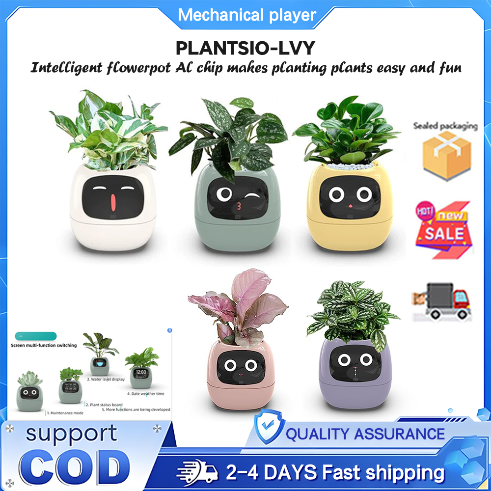 Plantsio lvy Artificial Smart Flowerpot, Multiple Expressions, AI Chips Make Planting Plants EasyFun ราคา 26,207 บาท*ส่งฟรี