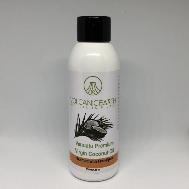 Buy Volcanic Earth Premium Virgin Coconut Massage Oil, Frangipani Scented, 135ml Singapore