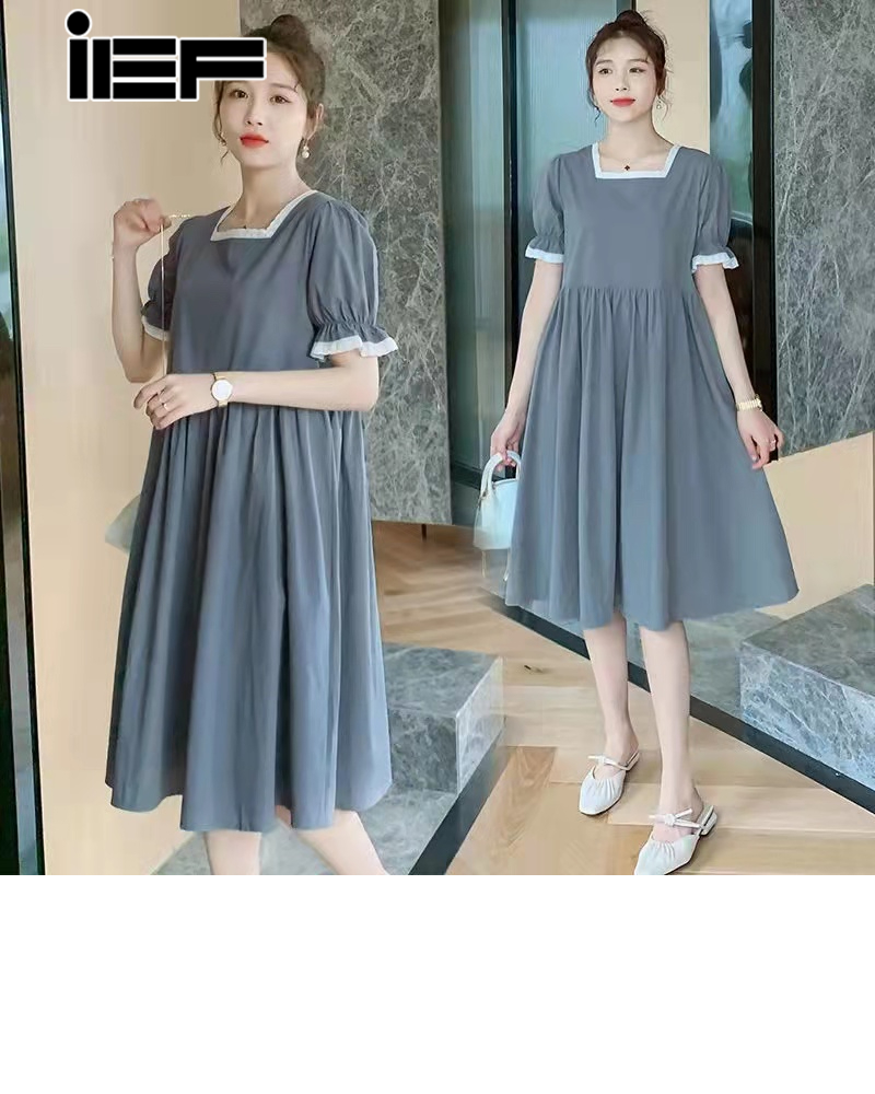 Quần áo bà bầu ief, váy nữ bầu giảm béo trung bình