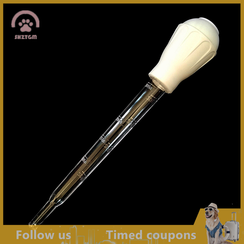 【SHZTGM】 Kéo dài pipettes Aquarium Siphon Fish Tank Máy hút bụi đơn giản công cụ làm sạch cho hồ cá nước Changer 29cm 45cm 30ml 50ml