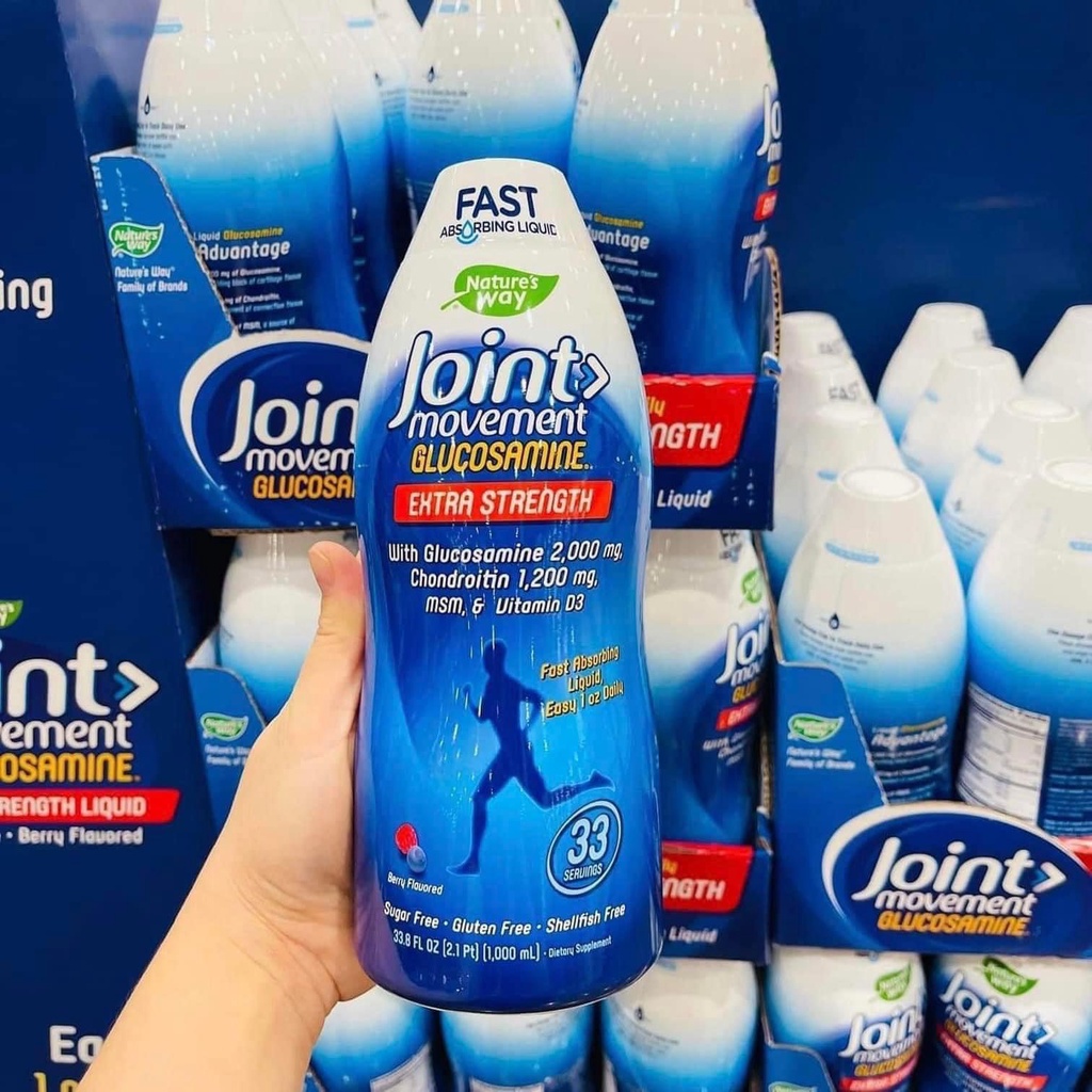 Nước Glucosamine Joint Movement CAO CẤP Nước Joint Movement Glucosamine 1000ml Mỹ, tăng cường sức