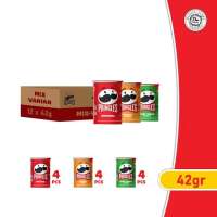 [CARTON DEALS] Pringles Keripik 42gr x 12pcs - Mix Varian