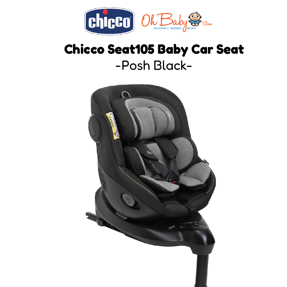 Chicco Seat105 Baby Car Seat 360 Rotation I-size from Newborn to 105cm (approx 4 years old)