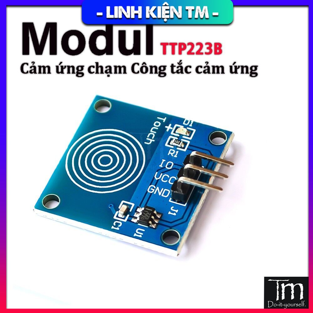 Modul công tắc cảm ứng chạm touch ttp223