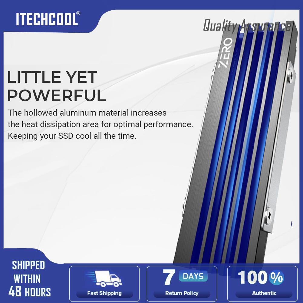 M.2 ssd tản nhiệt hợp kim nhôm ssd mát với miếng tản nhiệt ổ cứng lưu trữ thể rắn mát cho nvme m.2 2280 ssd