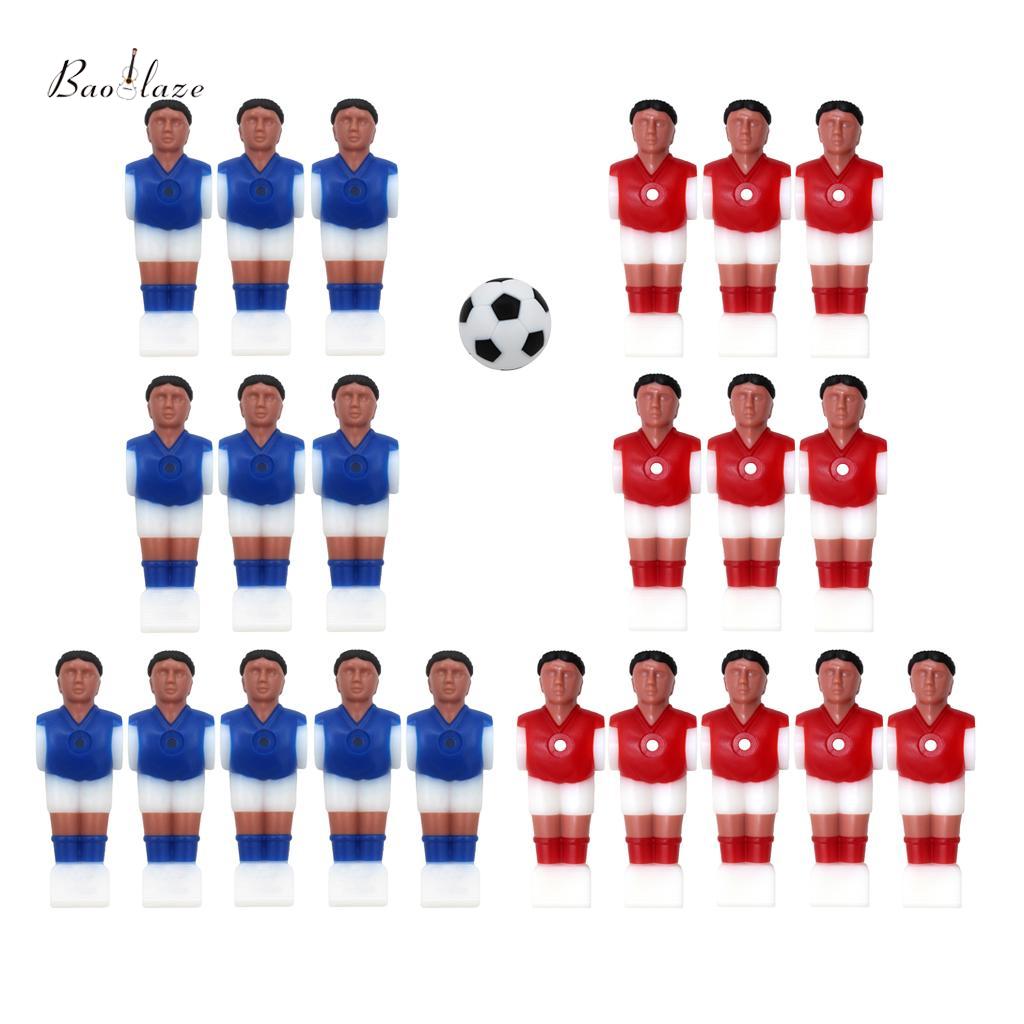 Baoblaze 22pcs Resin Foosball Table Men Miniature Board for Boys Man Soccer Players Model Sport Parts Accessory ราคา 16,045 บาท*ส่งฟรี