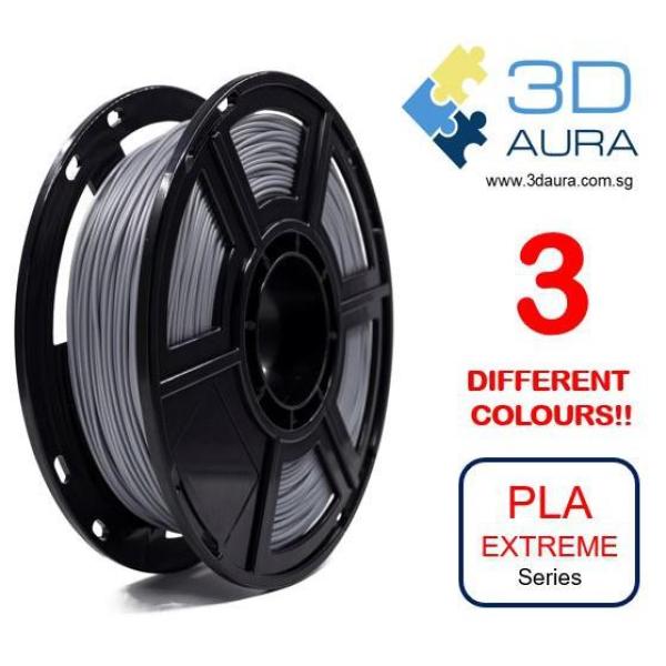 ↂ✣  3D AURA PLA EXTREME 3D Printer Filament 1.75mm 1Kg Singapore