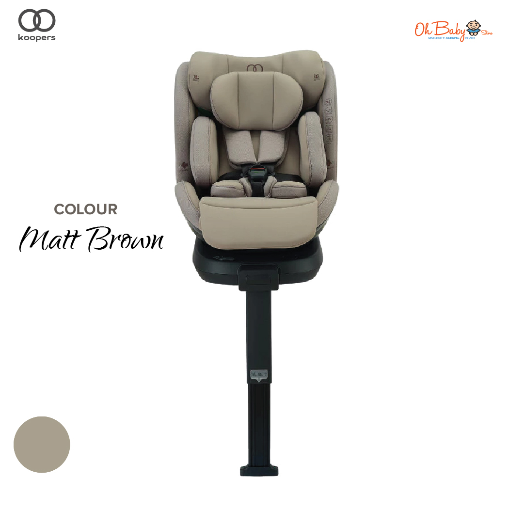Koopers Armour Isofix 360 R129 Car Seat | Newborn to 12 years old (40-150 cm) | Oh Baby Store
