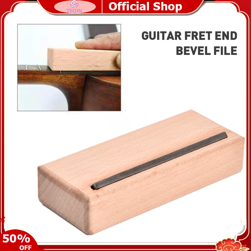 TEQIN IN stock Guitar Fret End Bevel File Cutting Edge Tool Professional Tools ราคา 233 บาท*ส่งฟรี