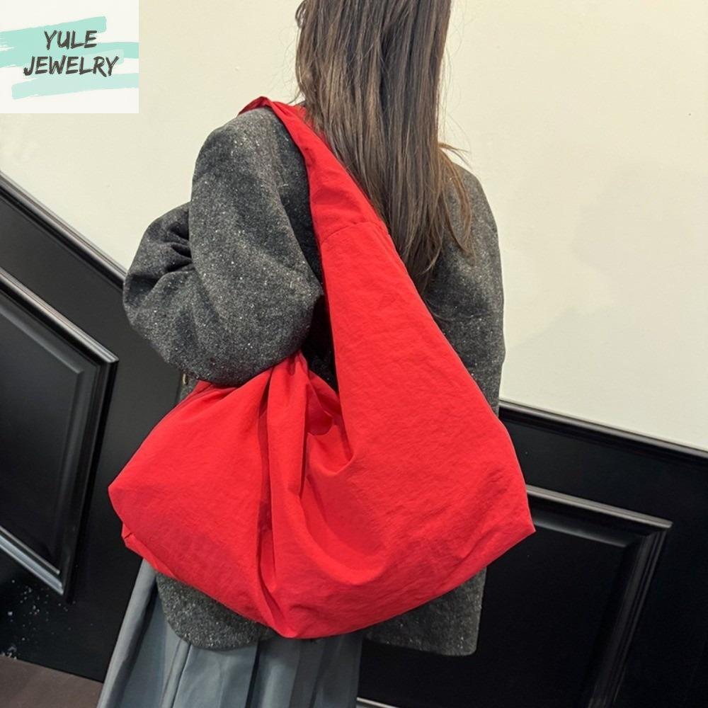 YULE Vải Túi đeo vai bằng nylon Khóa kéo Nhiều Ngăn Túi đựng đồ Thời trang Phong cách Nhật Bản Túi xách đa năng dùng khi đi làm Ngoài trời