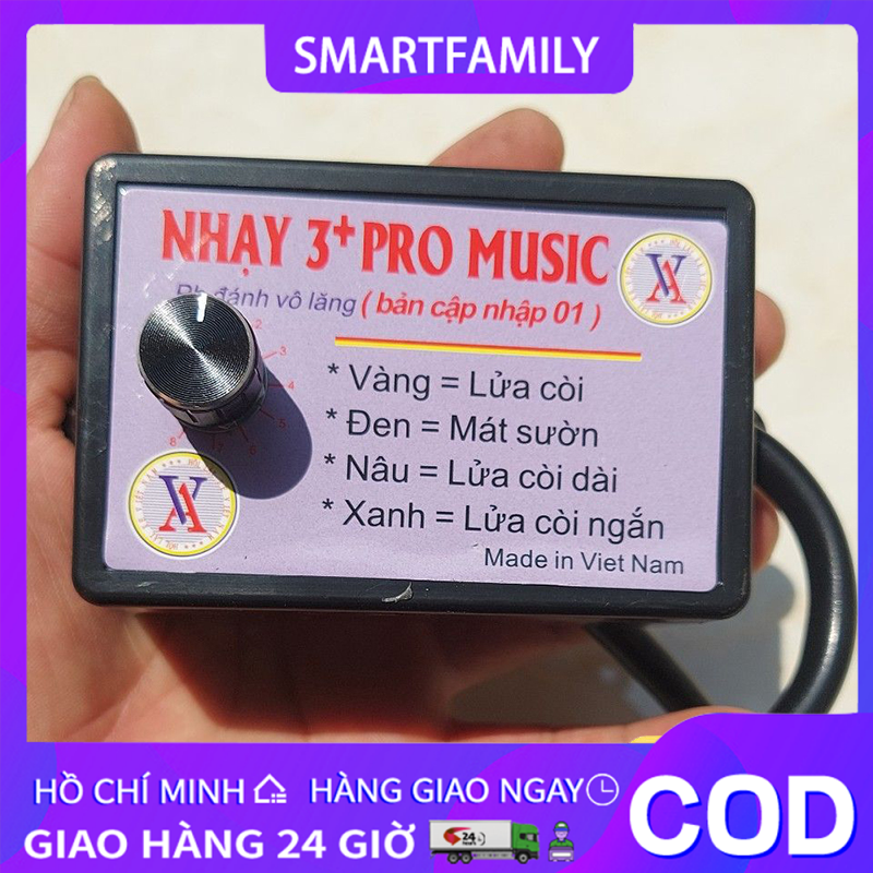 Nhại còi ô tô 3pro+ 12 tiếng. nhại kèn đánh vô lăng 12/24v