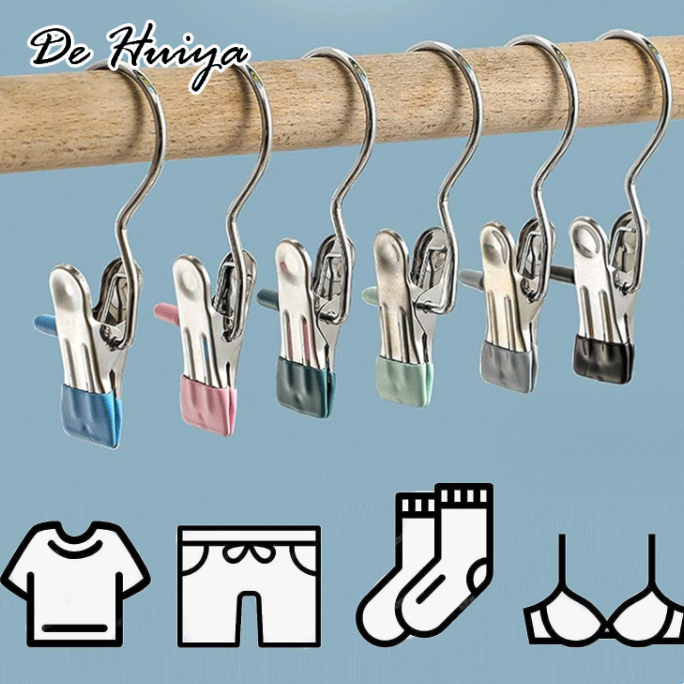 DEHUIYA ไม้แขวนเสื้ออเนกประสงค์, Gung-Free ราคา 3 บาท*ส่งฟรี