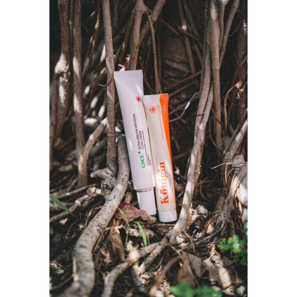 Combo kem mờ nám KONIGIN & GSCC của Đức - Kem bôi nám tàn nhang KONIGIN và kem dưỡng ẩm GSCC tái tạo
