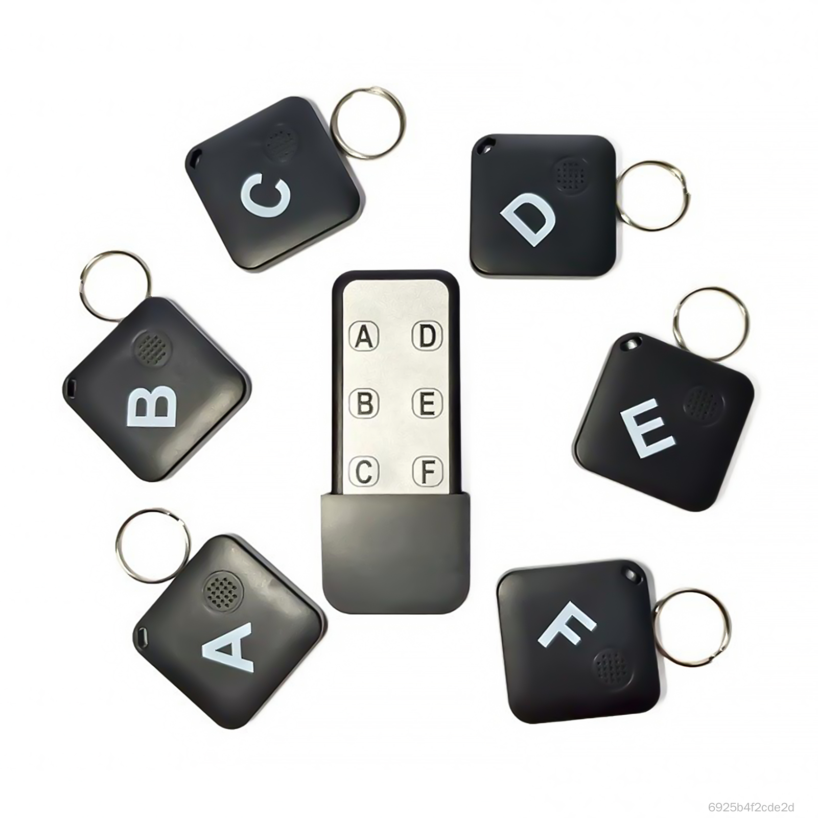 Senior Key Finder Item Locator ไม่จำเป็นต้องใช้แอพ Wireless Tracker สำหรับคีย์กระเป๋าสตางค์ระยะไกลพร้อม Loud Alarm TF-Ret-TH ราคา 485 บาท*ส่งฟรี