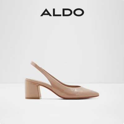 ALDO CIVET Women Pointy Toe Block Heel Slingback Sandals