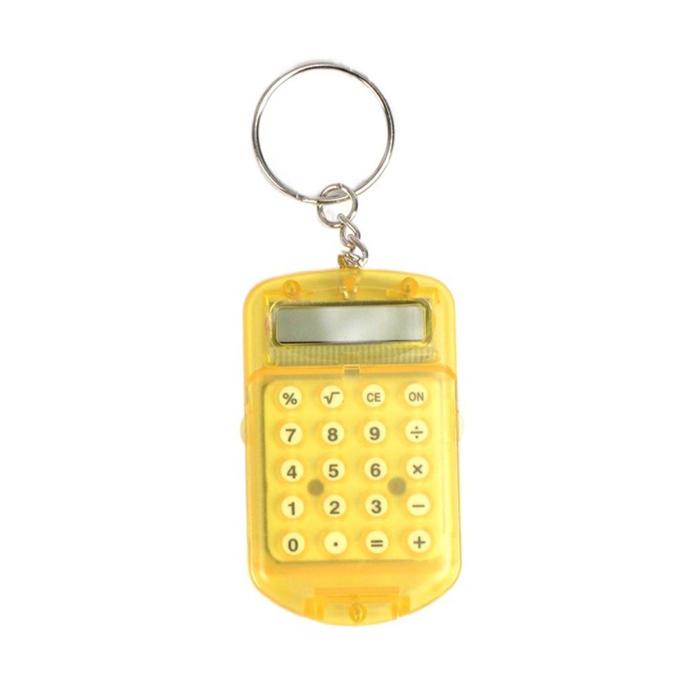 CHENJIE Đa chức năng Máy tính Sáng Tạo Hiển thị 8 chữ số Đồ dùng học tập  Mini Móc chìa khóa Văn phòng - 2