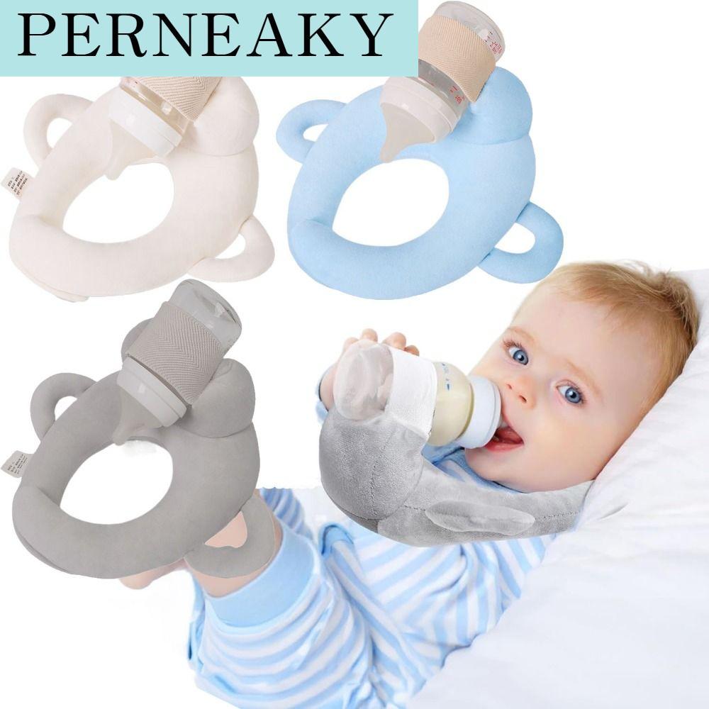 PERNEAKY ปรับได้ ที่วางขวดนมสำหรับเด็กที่ให้อาหารเอง 2 ที่จับด้านข้าง แฮนด์ฟรี หมอนให้อาหารทารกแรกเกิด สะดวก สะดวกสบาย หมอนรองให้อาหารทารก ดูแลทารก ราคา 263 บาท*ส่งฟรี