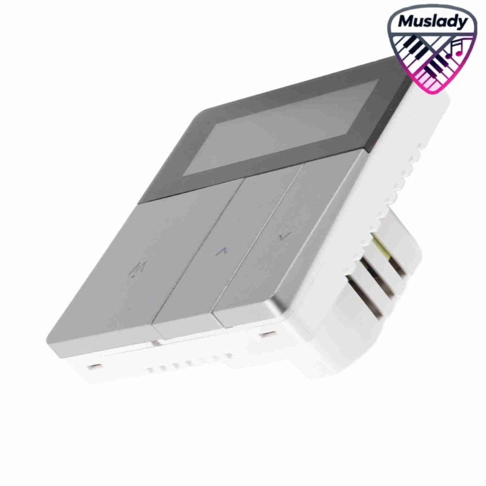 MUSLADY WIFI เทอร์โมสมาร์ทพร้อมจอแสดงผล LCD เครื่องทำความร้อนหม้อน้ำอัจฉริยะเทอร์โม APP การควบคุมด้วยเสียงตัวควบคุมอุณหภูมิคงที่ในร่มเทอร์โมดิจิตอลที่ตั้งโปรแกรมได้ป้องกันการแช่แข็ง ราคา 1,096 บาท*ส่งฟรี